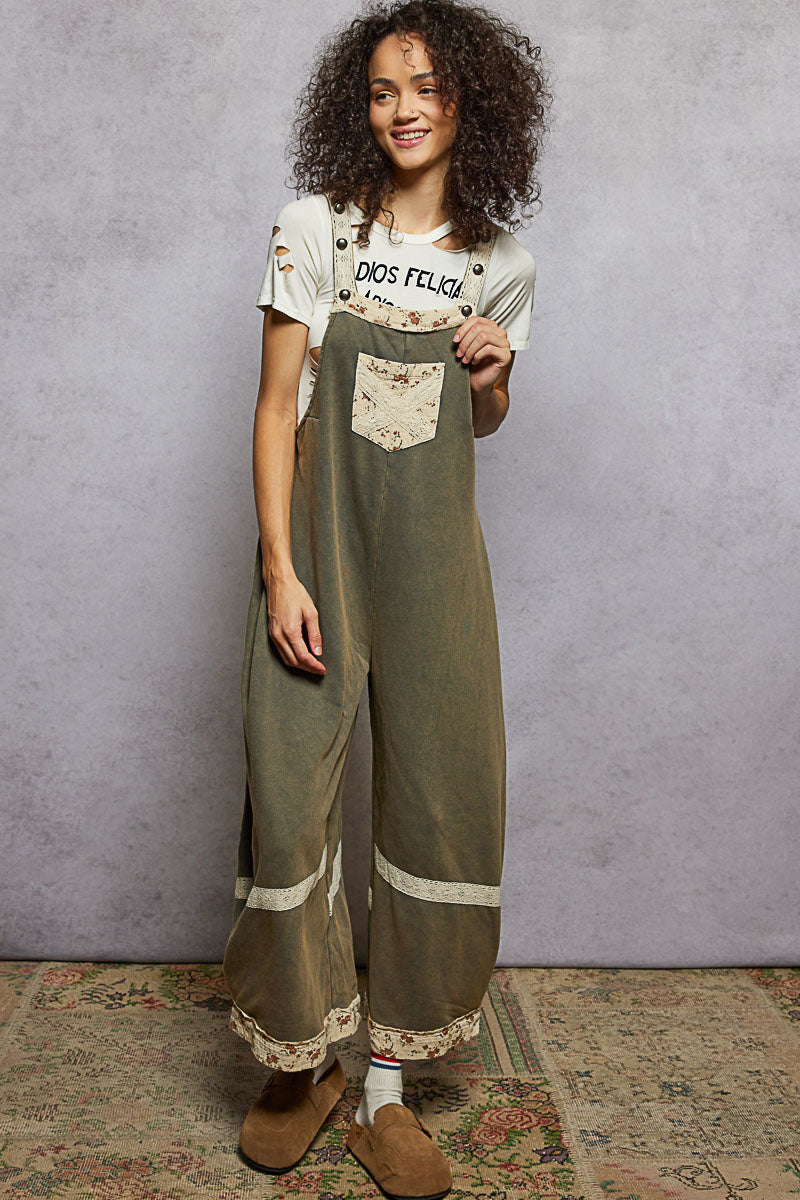 French Terry Overalls