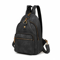 Vintage Black Shoulder Bag & Backpack