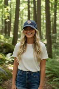 Vintage Floral Baseball Cap