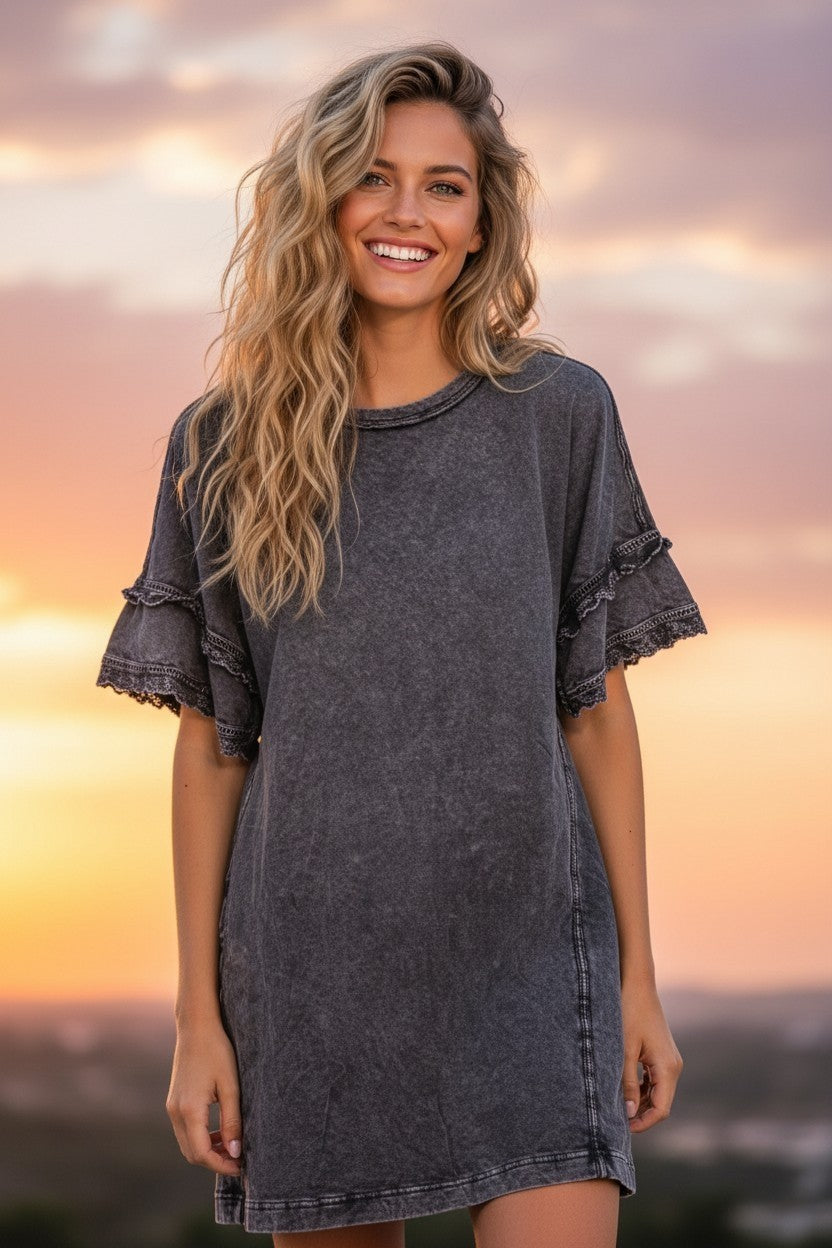 Wild Heart Mineral Wash Dress