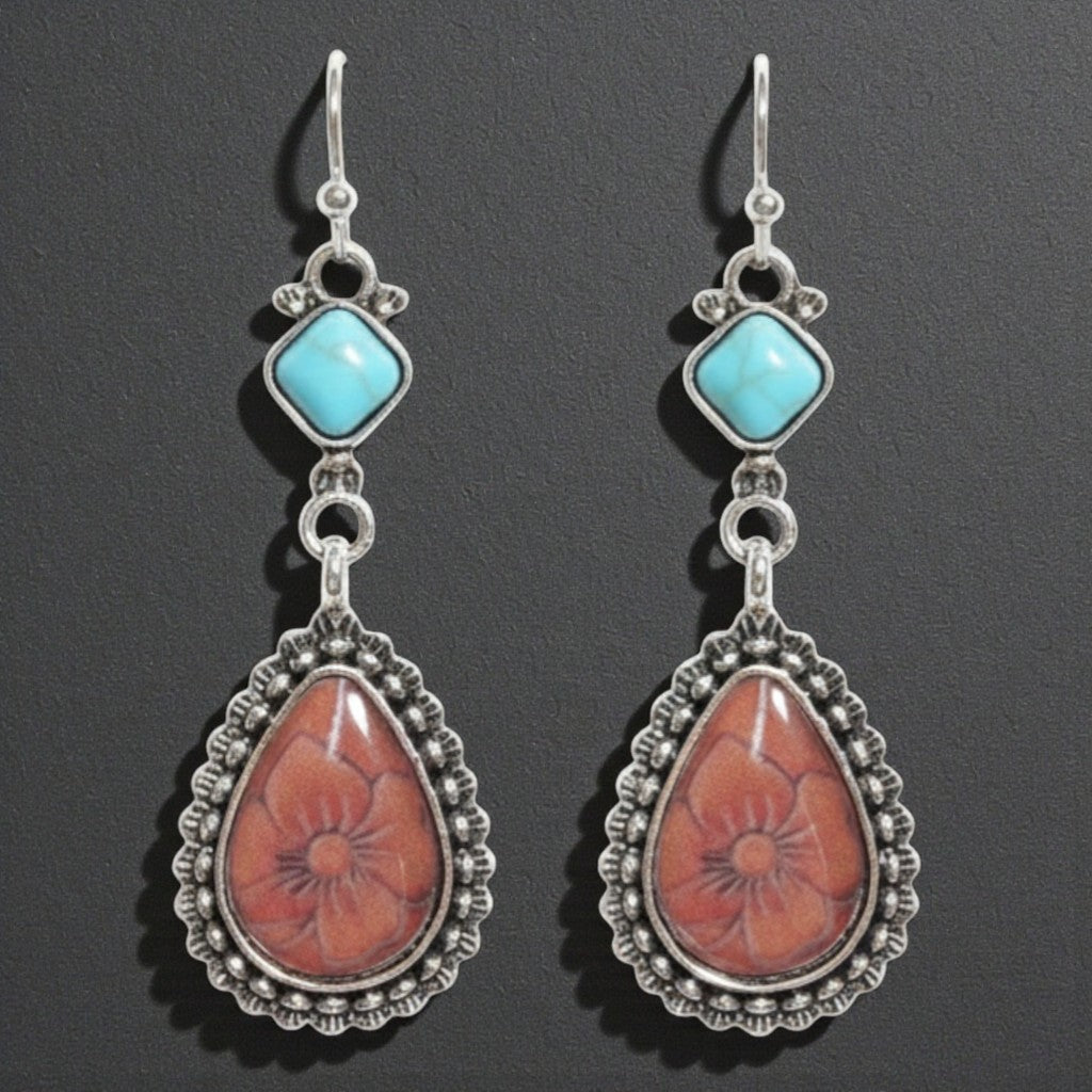 Turquoise Dangle Earrings