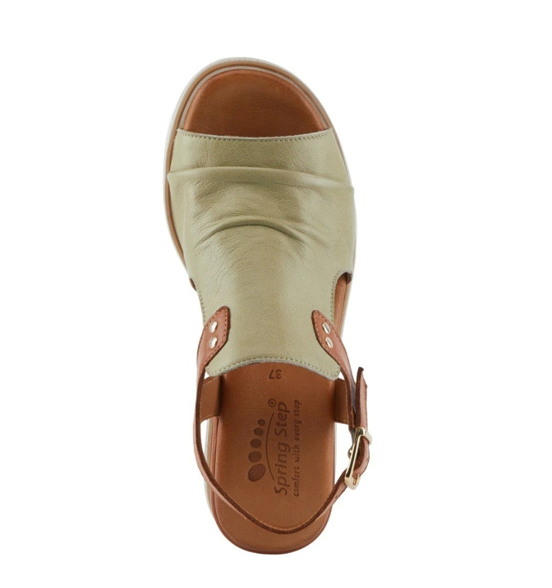 Spring Step Locals Olive Sandal