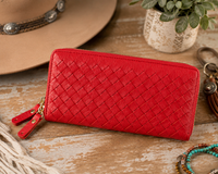 Red River Woven Wallet
