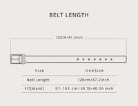 Square Buckle Belt
