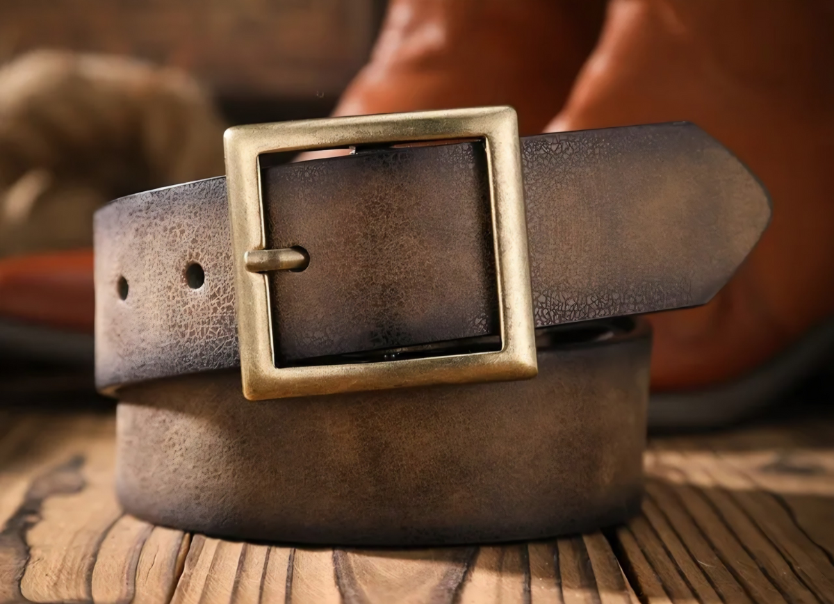 Square Buckle Belt