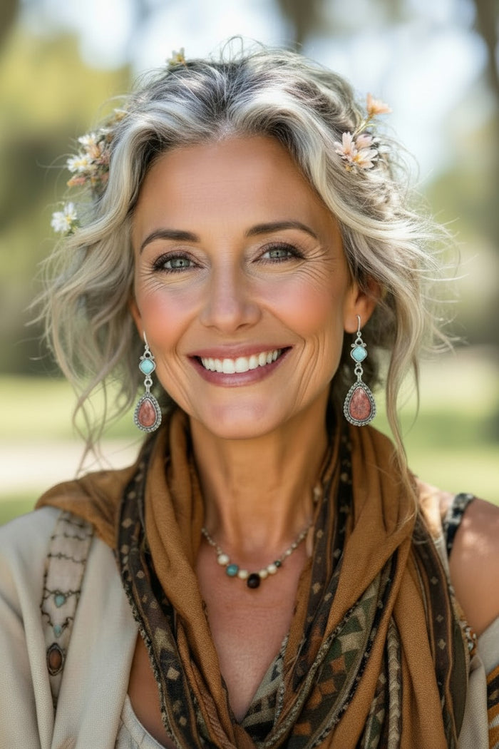 Turquoise Dangle Earrings