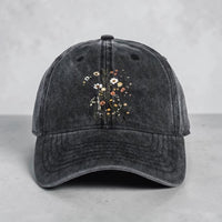 Vintage Floral Baseball Cap