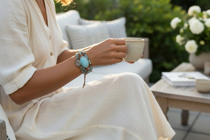 Turquoise Gemstone Bracelet