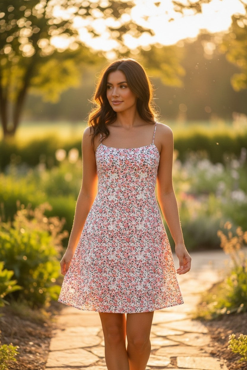Floral Mini Dress