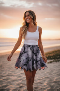 Tie Dye Summer Skirt