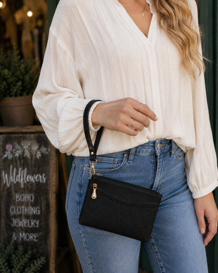 The Anywhere Convertible Crossbody Wallet & Wristlet