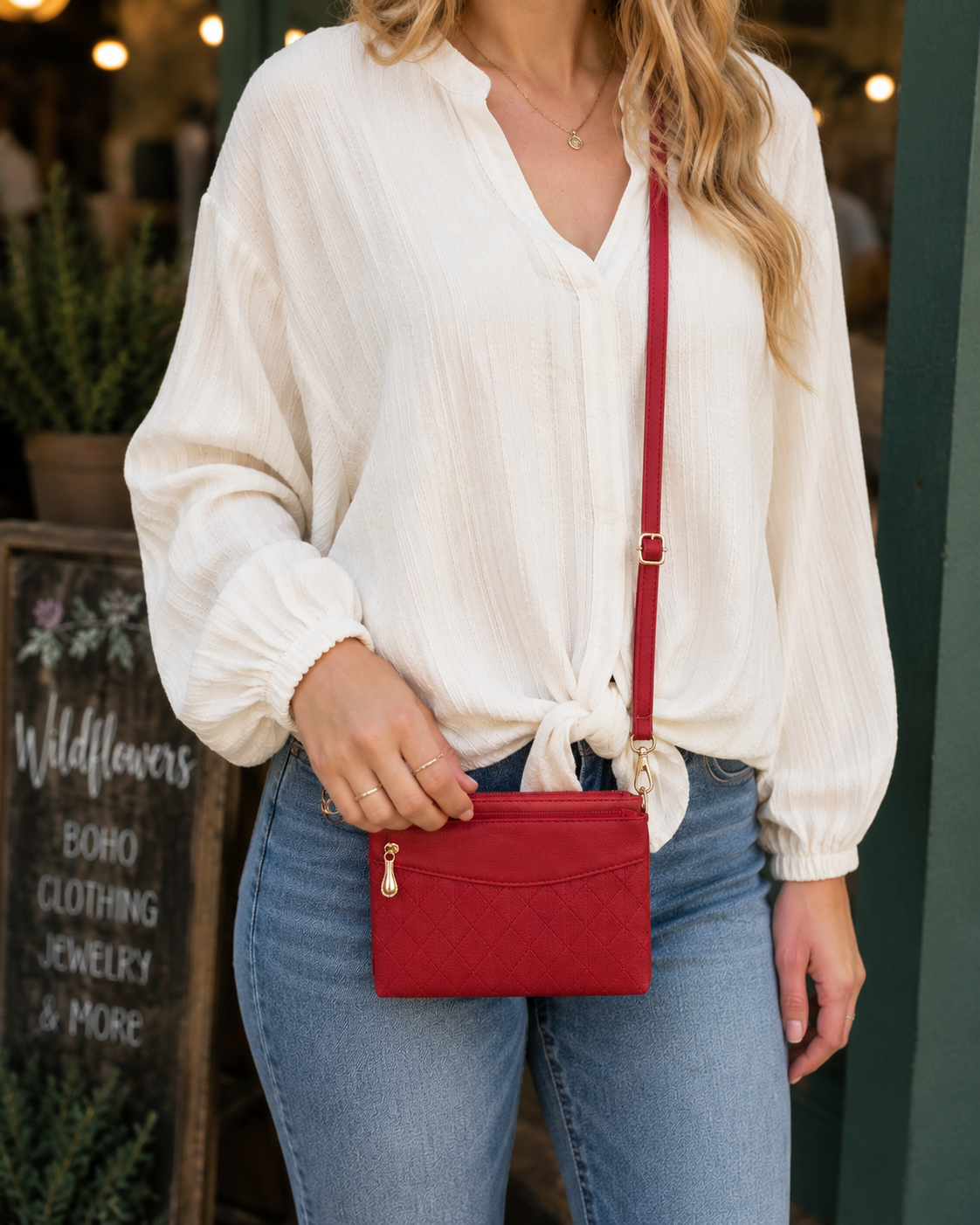 The Anywhere Convertible Crossbody Wallet & Wristlet